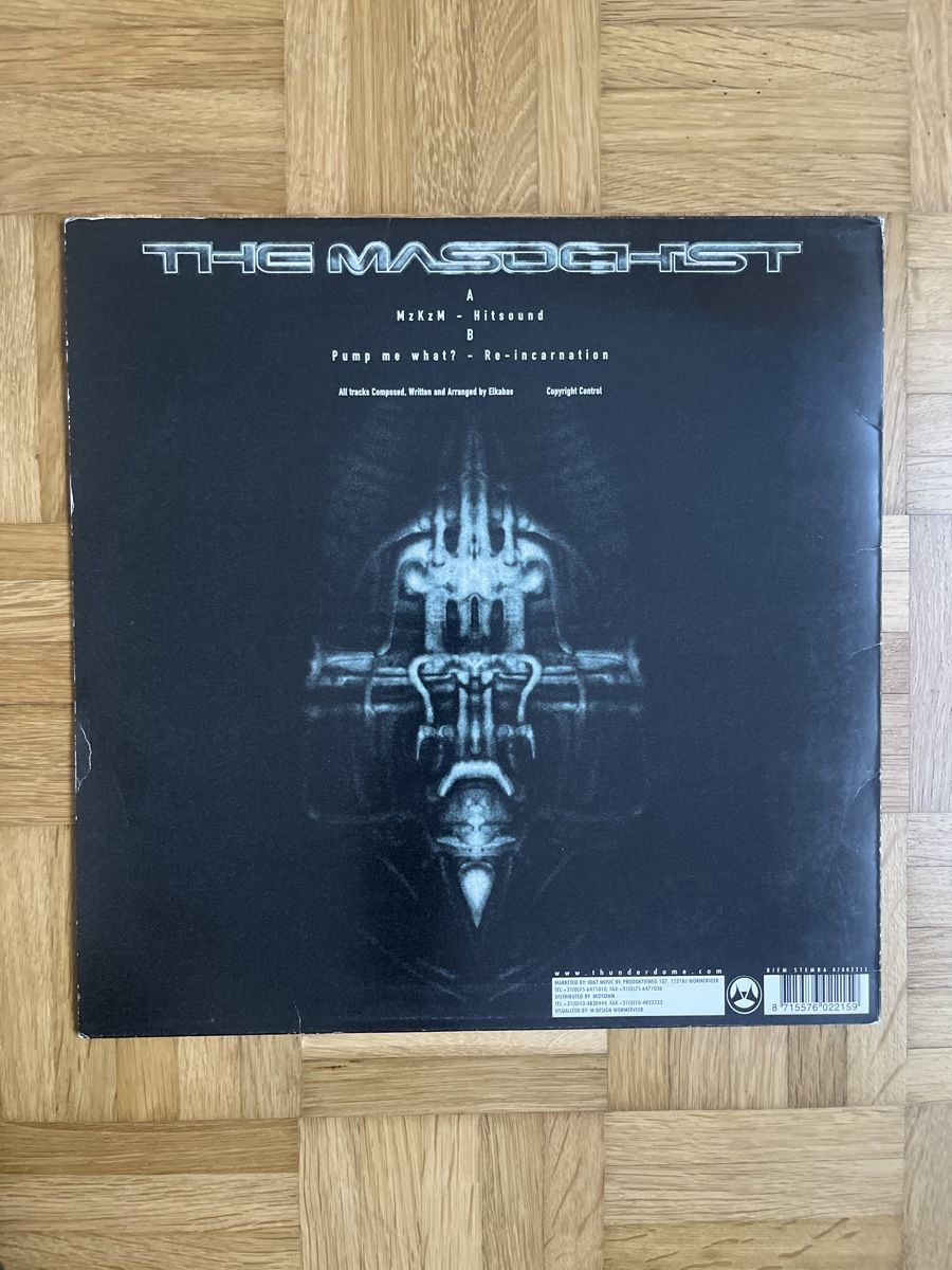 Schallplatten: The Masochist Hardcore / Gabber Vinyl – Gebraucht aus Wangen b. Olten von break72 1