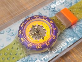 SWATCH SCUBA SDK103 HYPOCAMPUS NEU