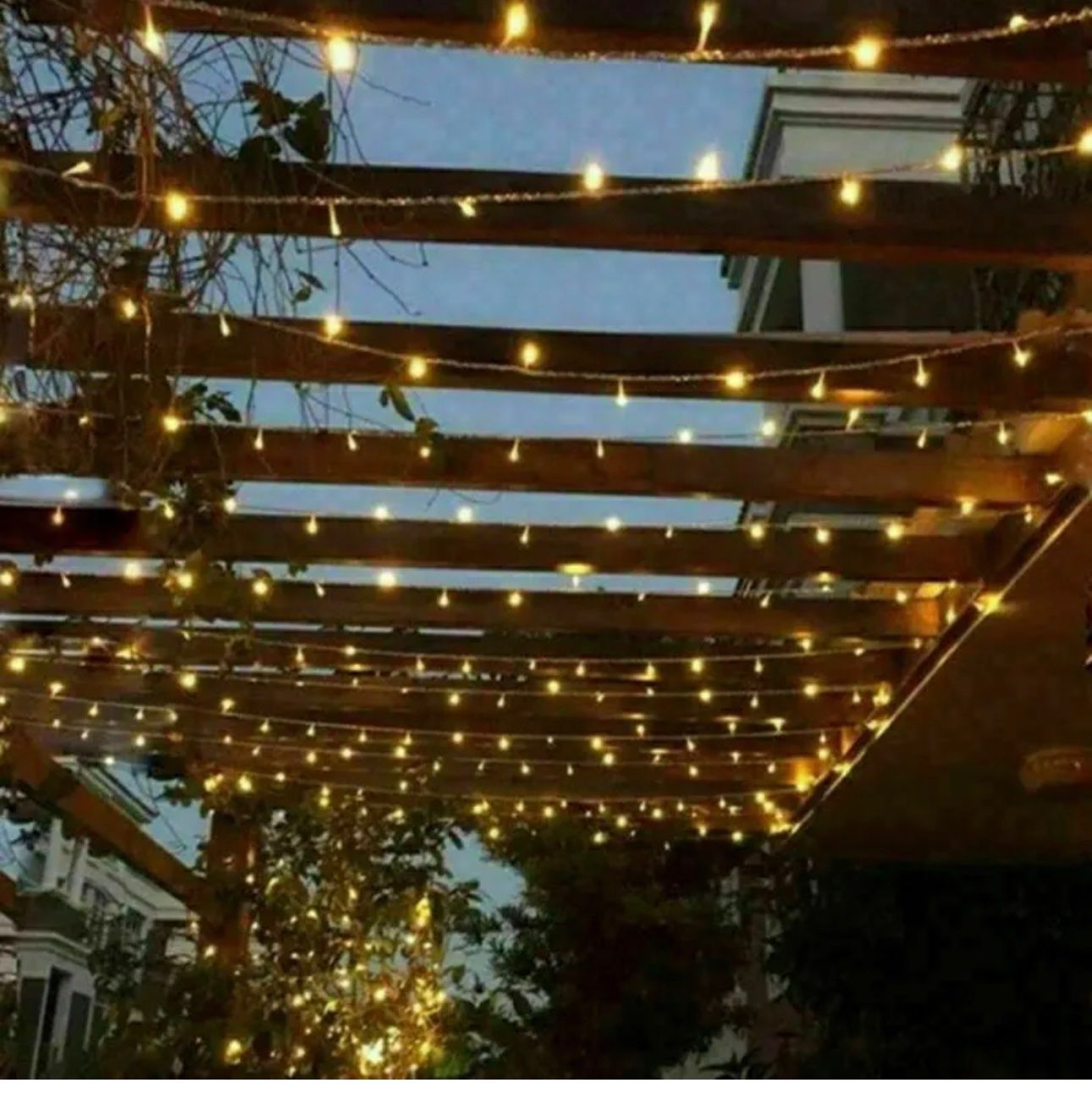 Ghirlande e barre luminose: +weihnachtskette 50m Ledkette, Lichterkette warmweiss – Nuovo e nell'imballaggio originale da Amriswil venduto da JaJa-Express 4