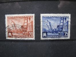 DDR 1956 Lepziger Frühjahresmesse gest.