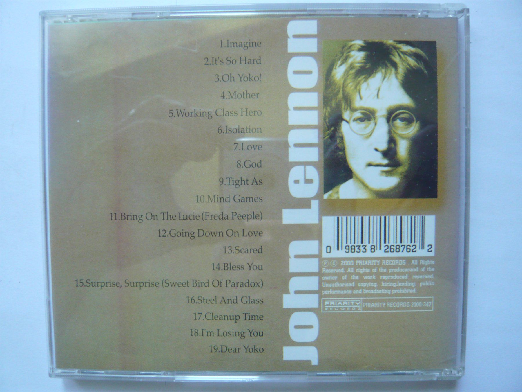 CD: JOHN LENNON Collector's Series – Usato da Winterthur venduto da Cajun 1