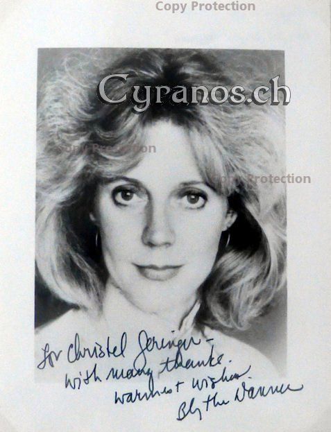 Autogramme: Blythe Danner (1943) Schauspielerin - Autogramm – Gebraucht aus Dietikon von immortal-stars