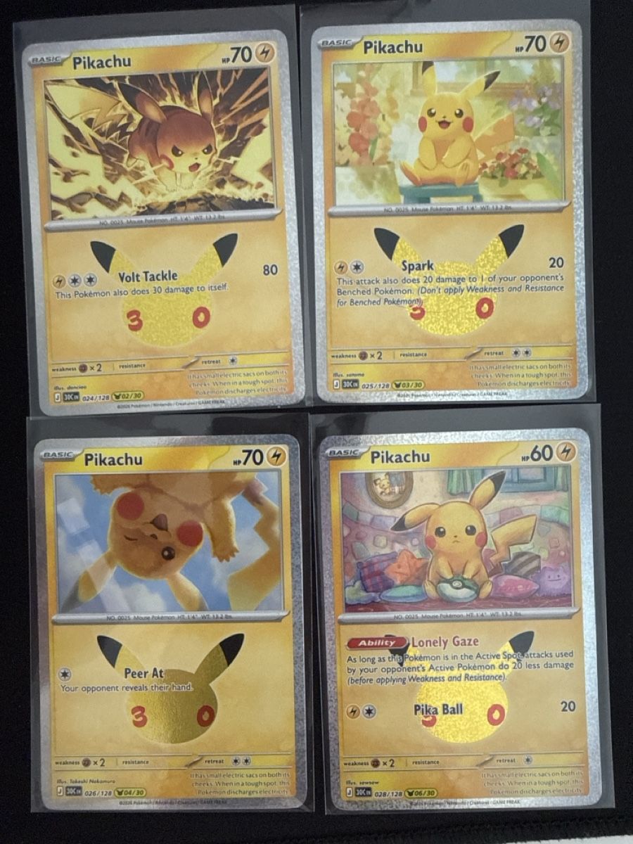 Pokémon Cartes à collectionner: Pikachu 30th Celebration – Neuf (Voir description) à Grenchen par doemu_ 1