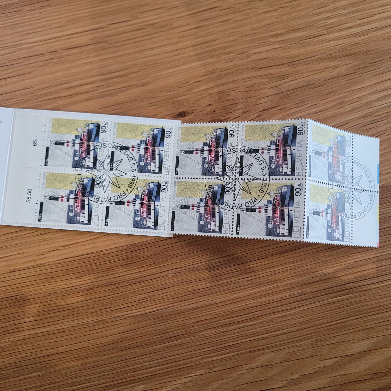 Tous les timbres: Markenheftchen Carnet De Timbre Pro Patria 1999 – D'occasion à Biel/Bienne par Destockweb 2