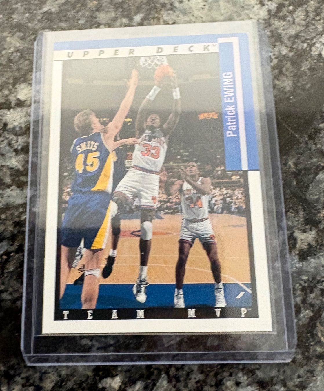 Nba Carte collezionabili: NBA Patrick Ewing Upper Deck 93/94 Team MVPs Card – Nuovo (secondo la descrizione) da Muttenz venduto da joba23