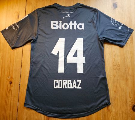 FC Winterthur Trikot #14 Thibault Corbaz gpard Gr. M FCW