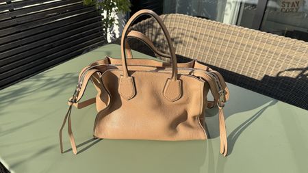 Gucci Ledertote Bag, beige - neuwertig-zeitloser Klassiker!