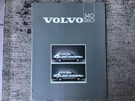 Volvo 340/360 Verkaufsprospekt 40 Seiten 1985