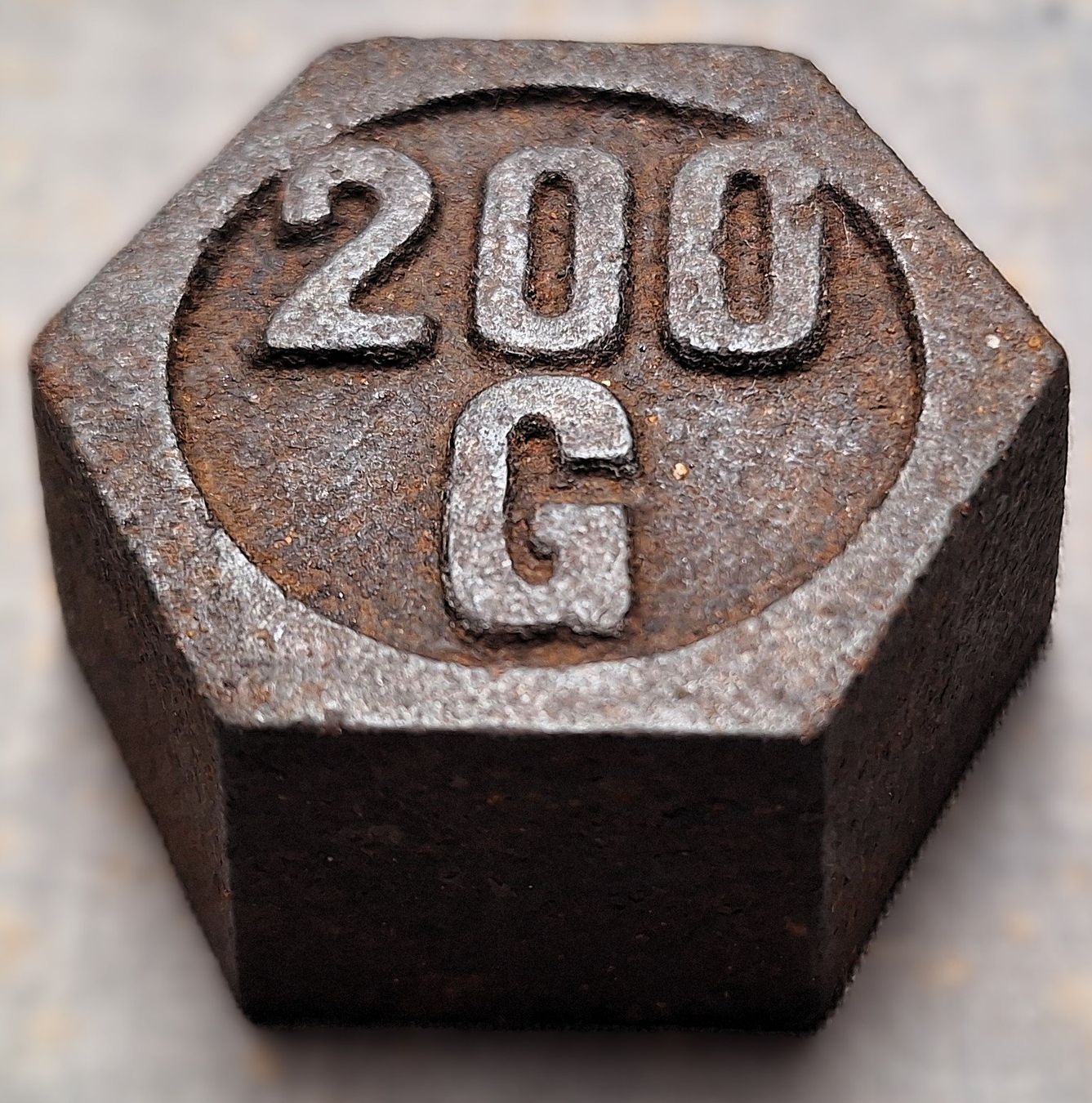 Bilance e pesi: Gewichtsstein 200 Gramm, antik, ab 1.- – Usato da Winterthur venduto da chvch 3