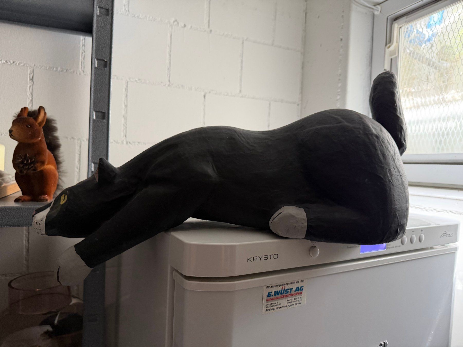 Statuette: originelle Deko Katze – Usato da Zollikofen venduto da Maria_verena