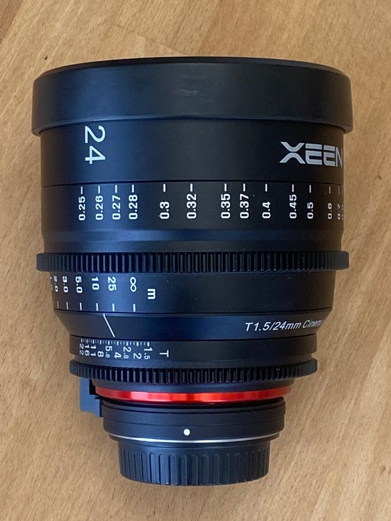 Objectif Cinéma XEEN 50mm T1.5 PL - Plein Format 4K - Monture PL Pour Production Vidéo Professionnelle - 12
