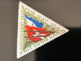 Soldatenmarke Füs Bat 104 Aktivdienst 1940 ungestempelt