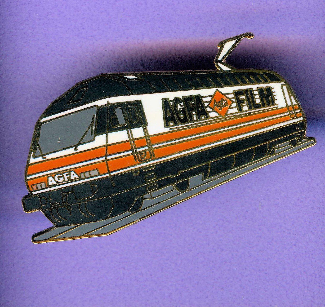 SBB/CFF/FFS Placchette & Badge: SBB  Re 460  AGFA FILM – Usato da Winterthur venduto da Sammleroase