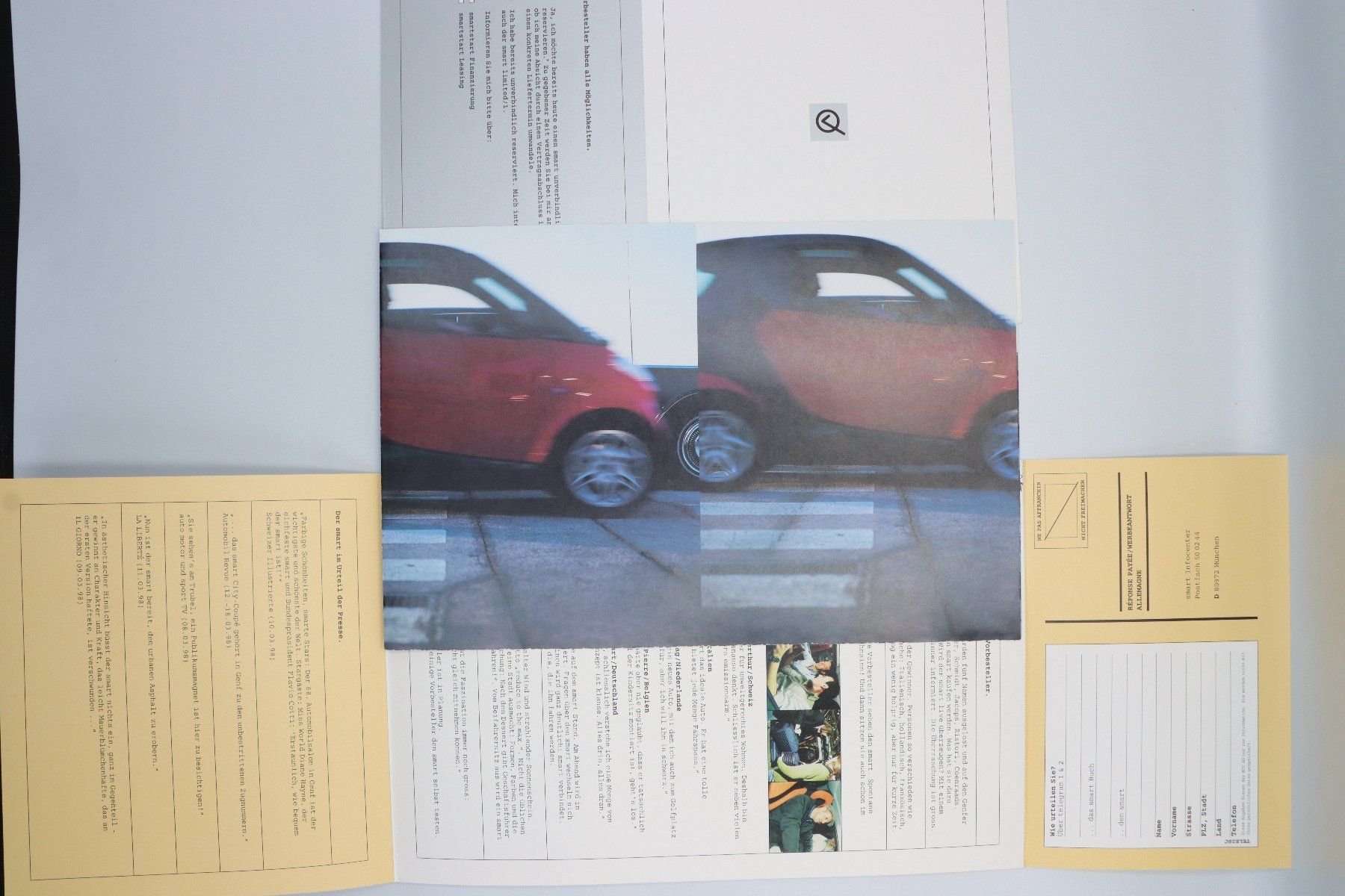 Documenti: Smart Reduce to the max Prospekt Lot 1998 – Usato da Bühl b.Aarberg venduto da Collectorpassions 2