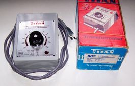 TITAN 807: 36 VA - 2,25 A Trafo mit Halbwelle, DC, 16V, G+0