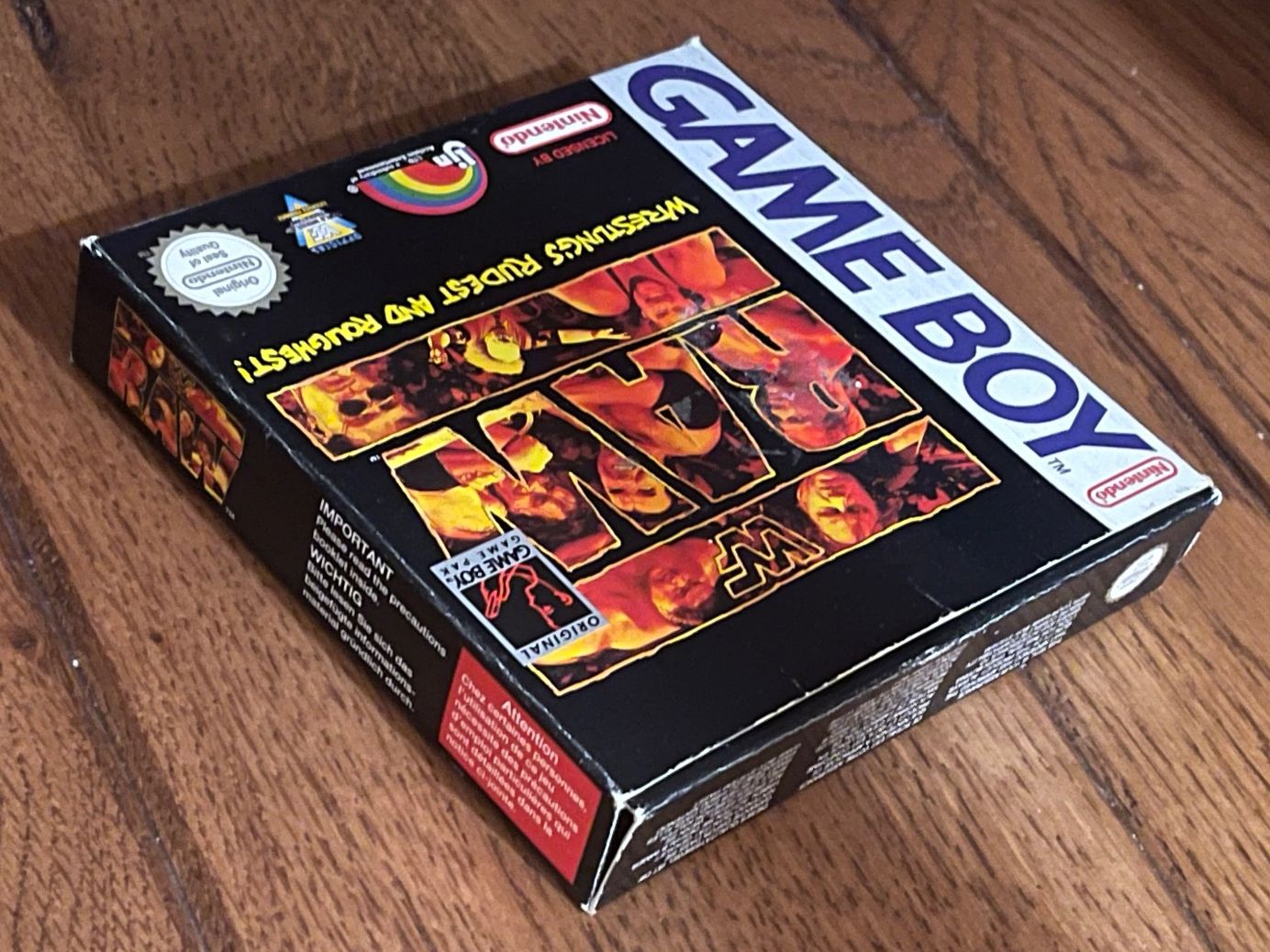 Nintendo Spiele: Game Boy Spiel WWF Raw mit OVP – Gebraucht aus Zuerich von Dorsi 4