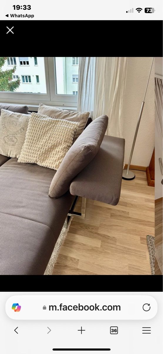 Divani: Designer- Ecksofa – Usato da Kesswil venduto da Sonnenblume0116 4