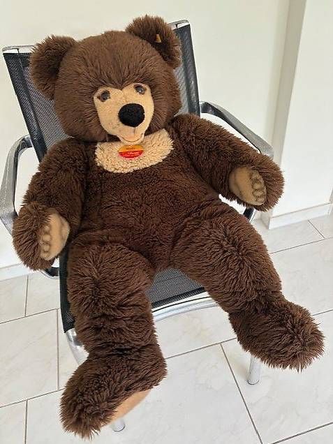 Steiff Giocattoli: Steiff Teddy Bär Molly XXL – Nuovo (secondo la descrizione) da Egg b. Zürich venduto da eve_h8pg 2