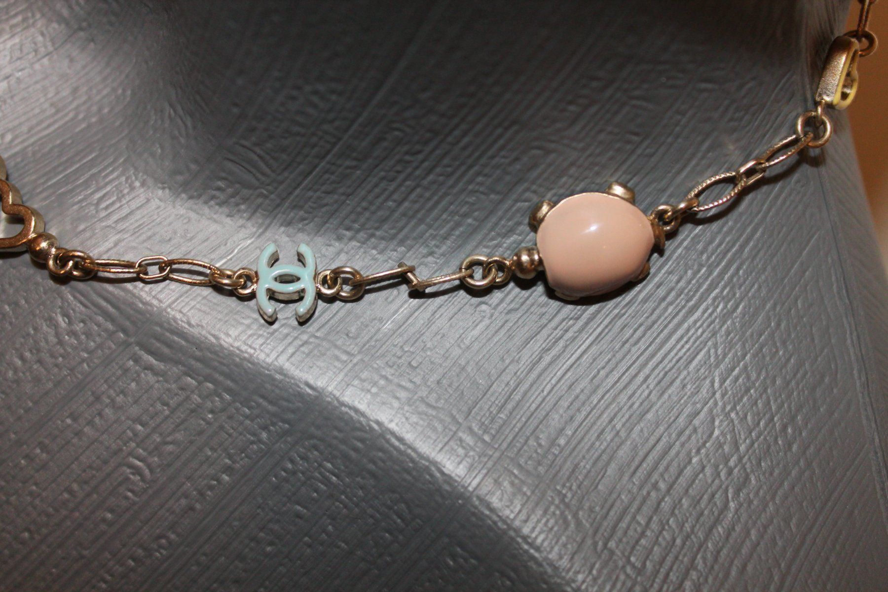 Chanel Catenine: Chanel Coco Hals Kette Collier Sommer – Usato da Wängi venduto da Pambola 4