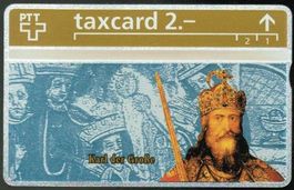 Taxcard 303L_25227 Karl der Grosse ungebraucht
