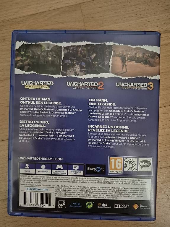 Spiele: Uncharted collection PS4  – Gebraucht aus Horw von Mschaefer 2