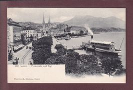 LUZERN - Promenade - Schiff - Rigi