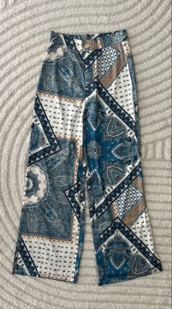 Hose Cider mit Muster blau weiss Grösse S neuwertig