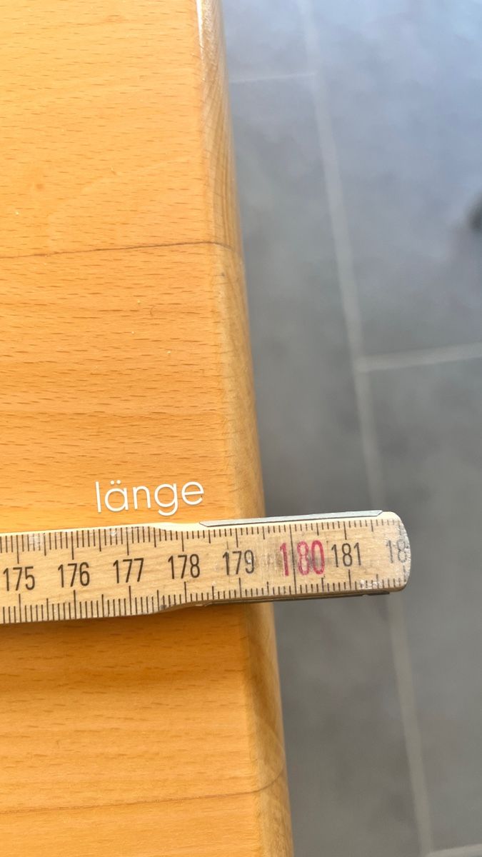 Tavoli: Esstisch Holz Metall Beine – Usato da Bleiken venduto da Manus-WunderPlunder 1