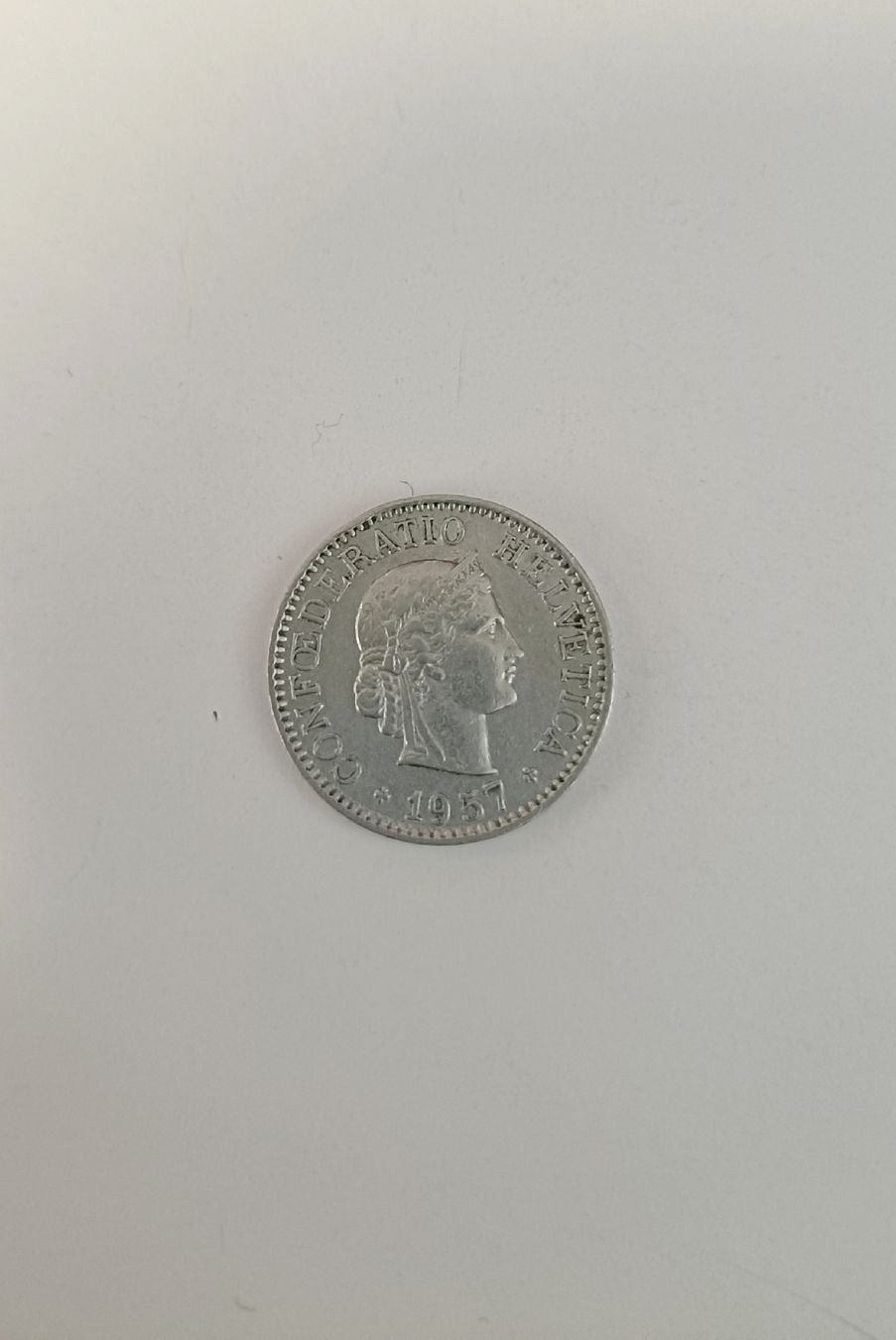 Tutti le monete: 10 ct 1957 – Usato da Lostallo venduto da cha_lx5j