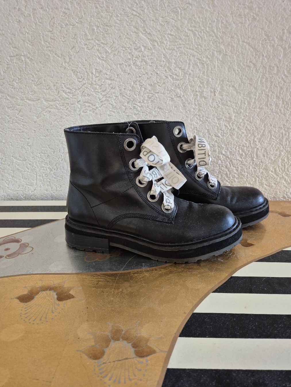 Zara Scarpe da donna: Zara Leder Stiefel – Usato da Rieden AG venduto da Lapca 1