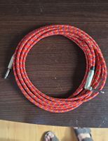 Audio Kabel 6.3mm Klinke gerade/Winkel gebraucht ca. 5m