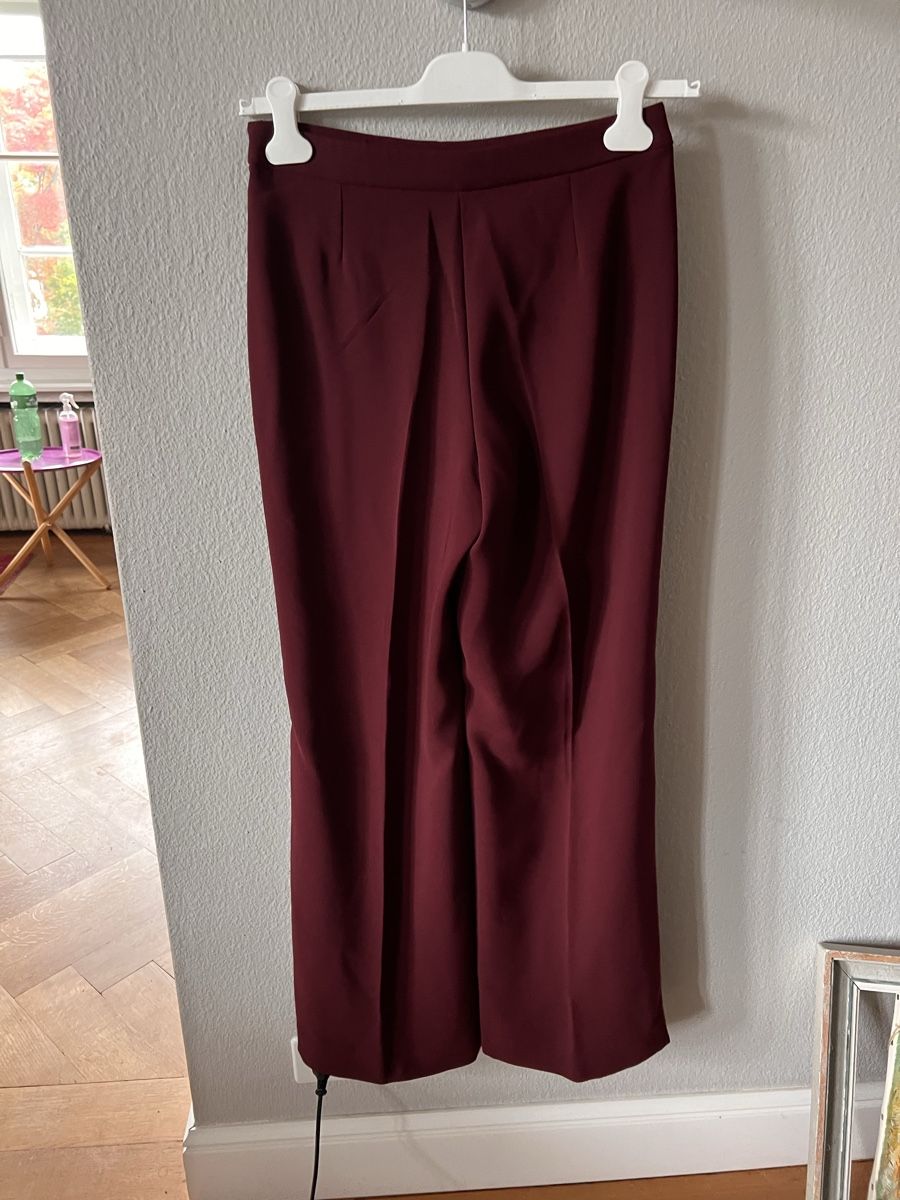 Mango Completi & Tailleur: Hosenanzug Mango, Gr. S, Bordeaux  – Usato da Solothurn venduto da Brini06 5