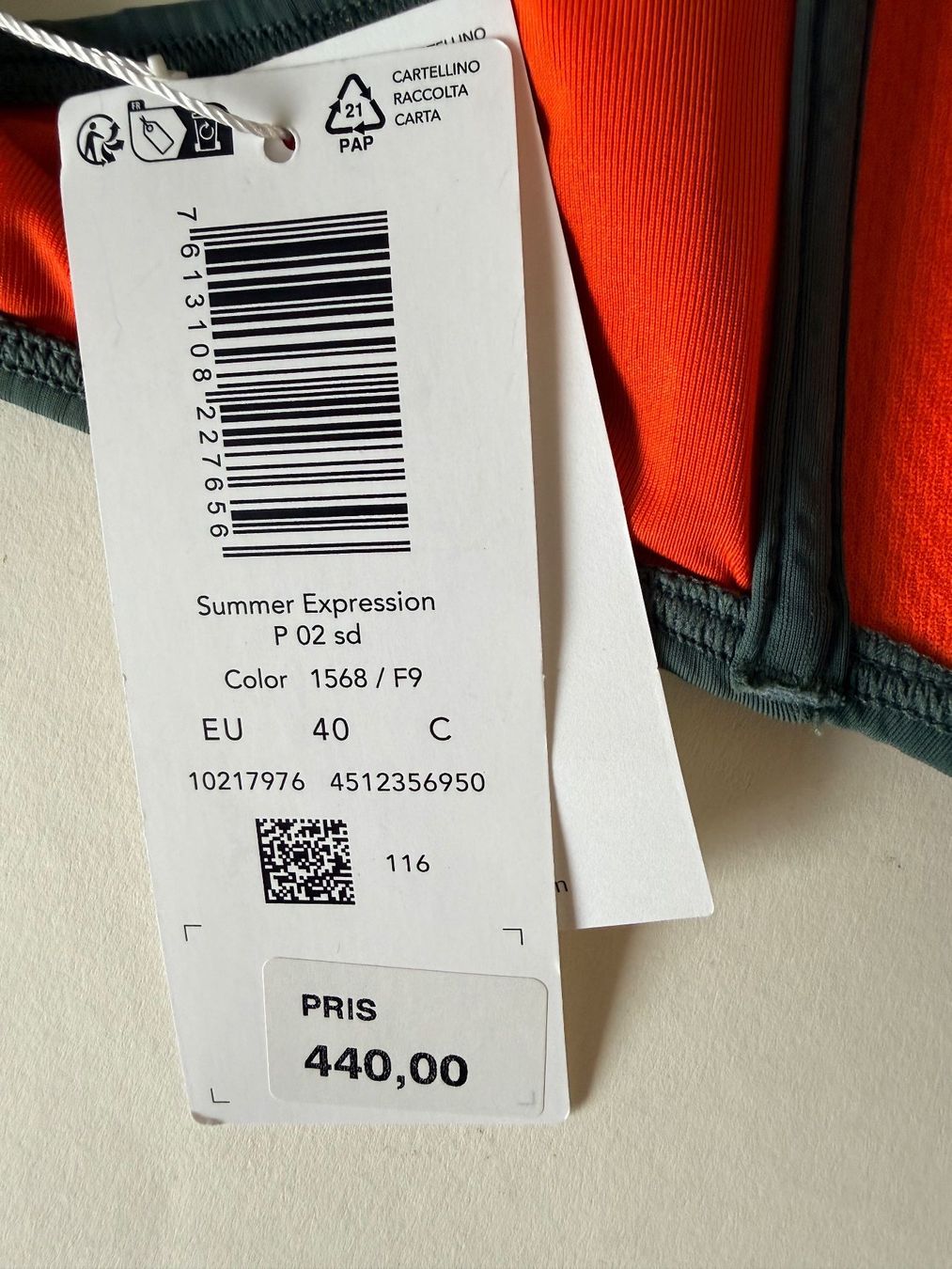 Triumph Badekleider & Bikinis: TRIUMPH, Bikini-Oberteil SUMMER EXPRESSION, Grösse 40C, Grün – Neu und originalverpackt aus Rudolfstetten von gst_g7xl 6