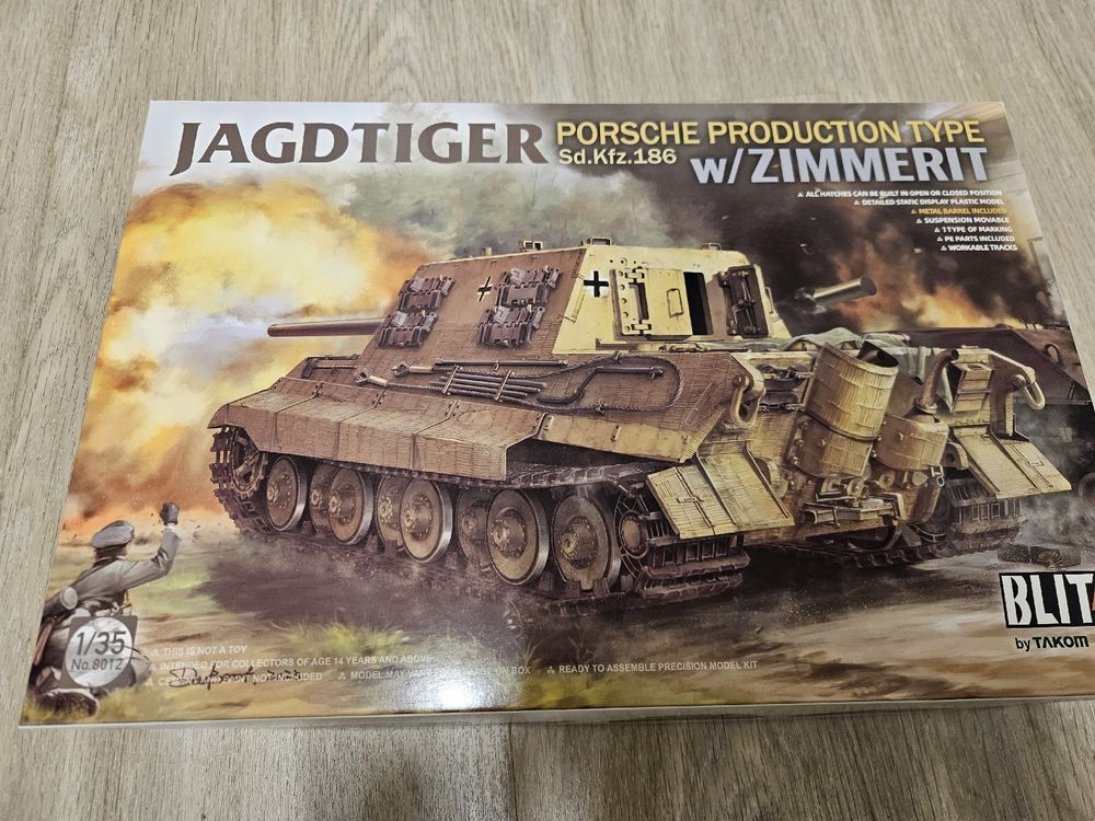 Eduard Accessories 36486 - Kit De Détail 1:35 Pour Jagdtiger - Neuf En Boîte