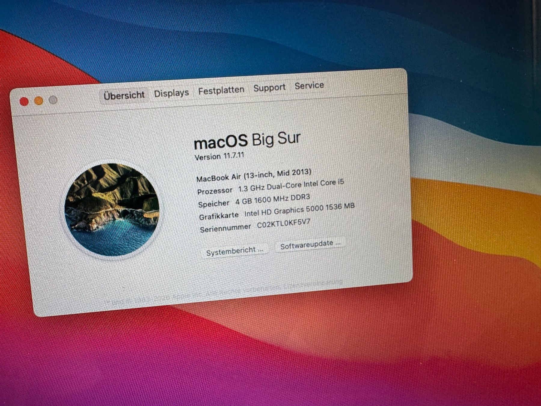 Apple Portables: MacBook Air 13 – D'occasion à Adliswil par Busys 1