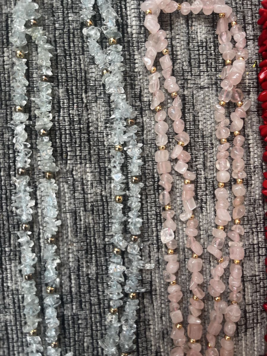 Catenine: Kette Stein-Mix bunt 9 Stk. Neuwertig – Usato da Altdorf UR venduto da kaa_dr2x 3