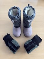 Winterstiefel mit 2 Paar Wollsocken