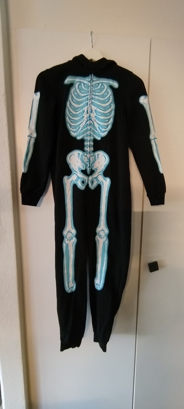 H&M Tute: Jumpsuit/Overall Skelett, Grösse 146/152 – Usato da Zürich venduto da ayamomo 1