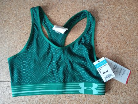 UNDER ARMOUR Sport BH grün, Alpha Gr. M (Neu&OVP)