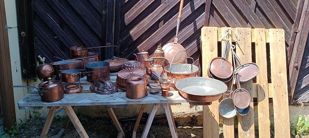 Casseroles: Cuivre  – D'occasion à Granges (Veveyse) par Primo23