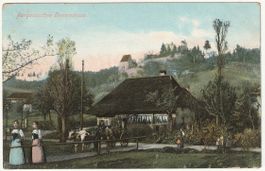 AK Aargauisches Bauernhaus animiert, 1910