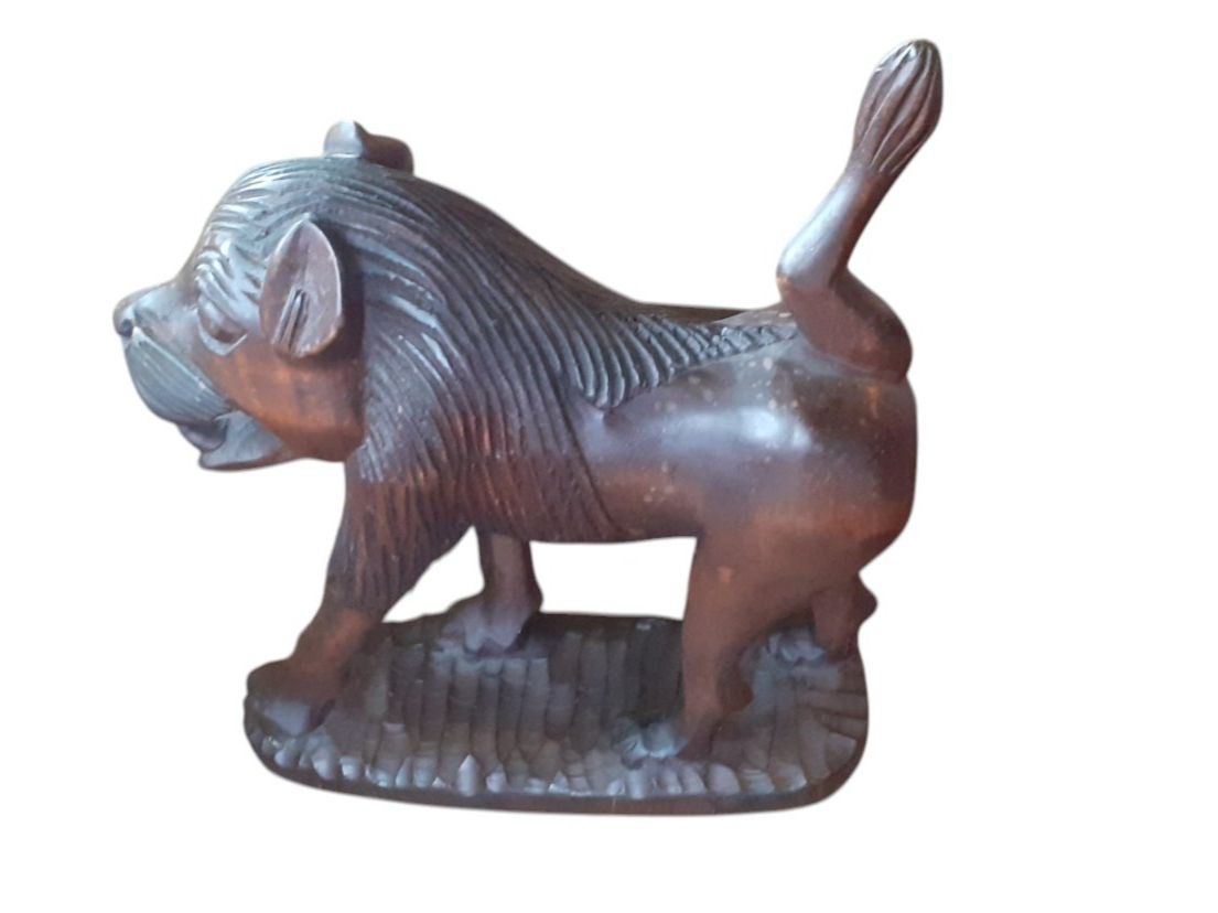 Skulpturen & Statuen: Holzfigur Skulptur Löwe – Gebraucht aus Mörschwil von antiksalon 3