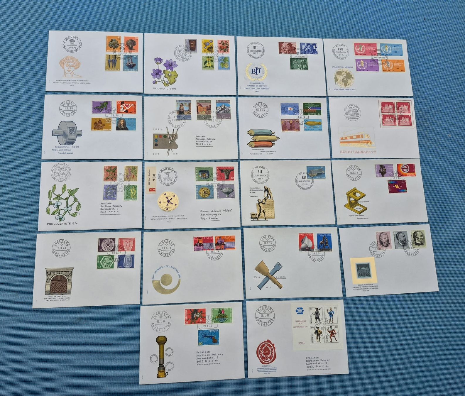 Tutti i francobolli: Briefmarken-Sammlung: FTC Ersttagsbriefe, über 110Stk – Usato da Hünibach venduto da rut_l6ht 5