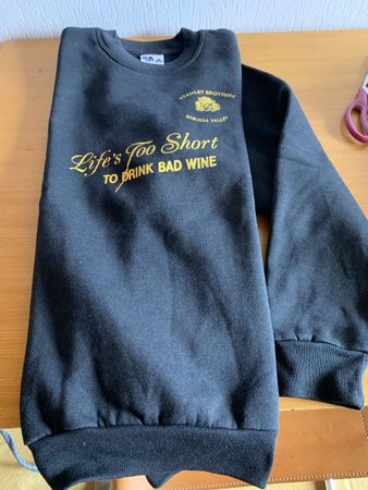 Stanley Brothers Vintage Sweatshirt, Barossa Valley, XL, Top