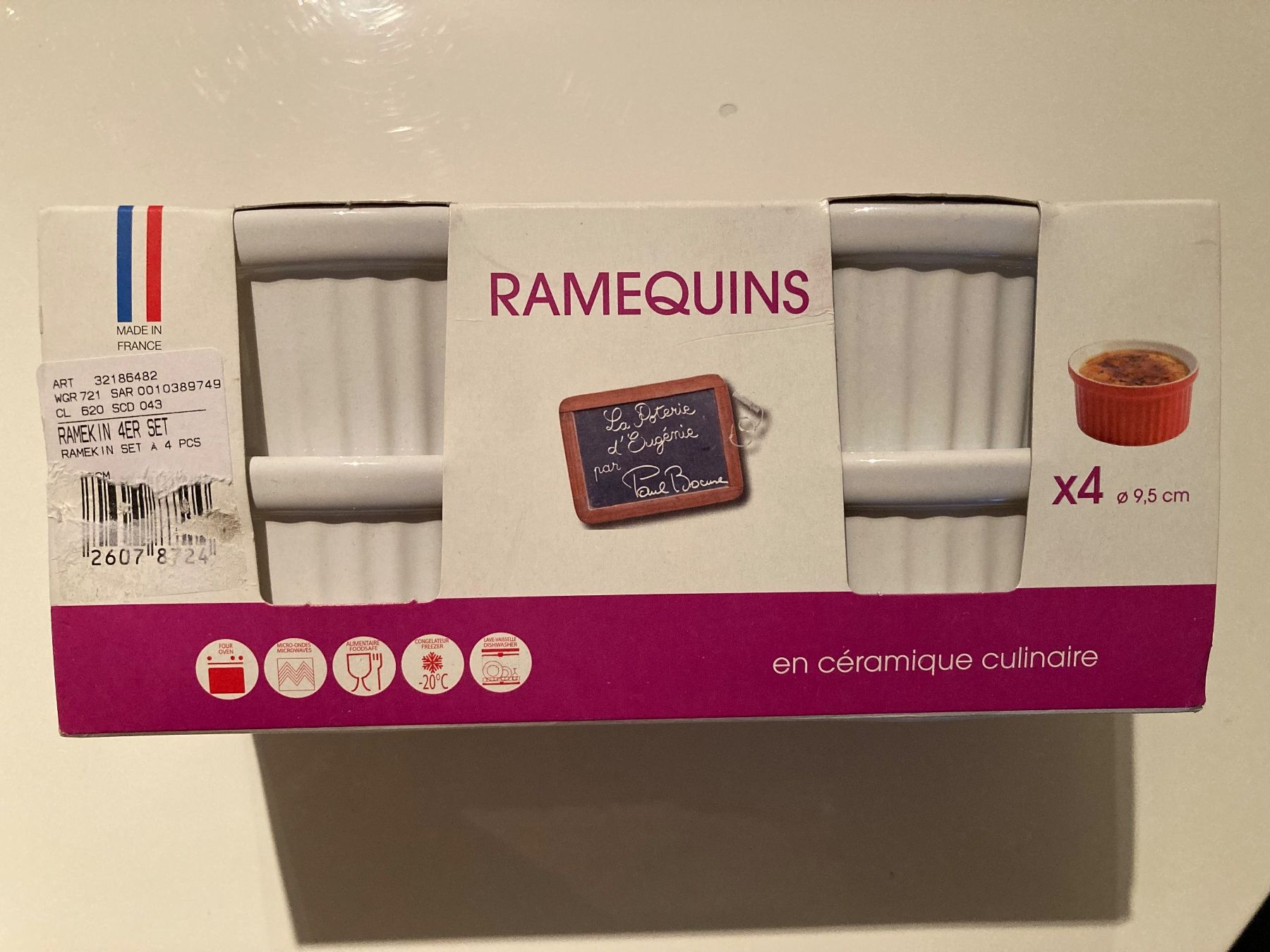 Teglie da forno: Ramequin Förmchen 4x, Keramik - NEU – Nuovo e nell'imballaggio originale da Zürich venduto da 2Shopnow 3