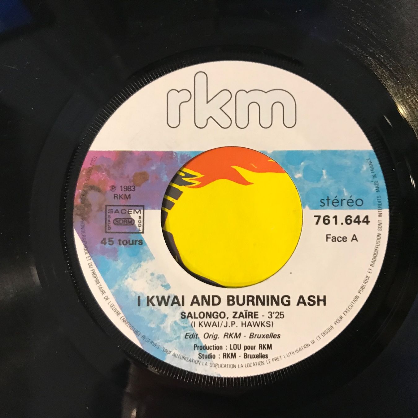 Dischi in vinile: I Kwai & Burning Ash - Salongo,Zaire! – Usato da Aesch BL venduto da BlueMusicRecords 2