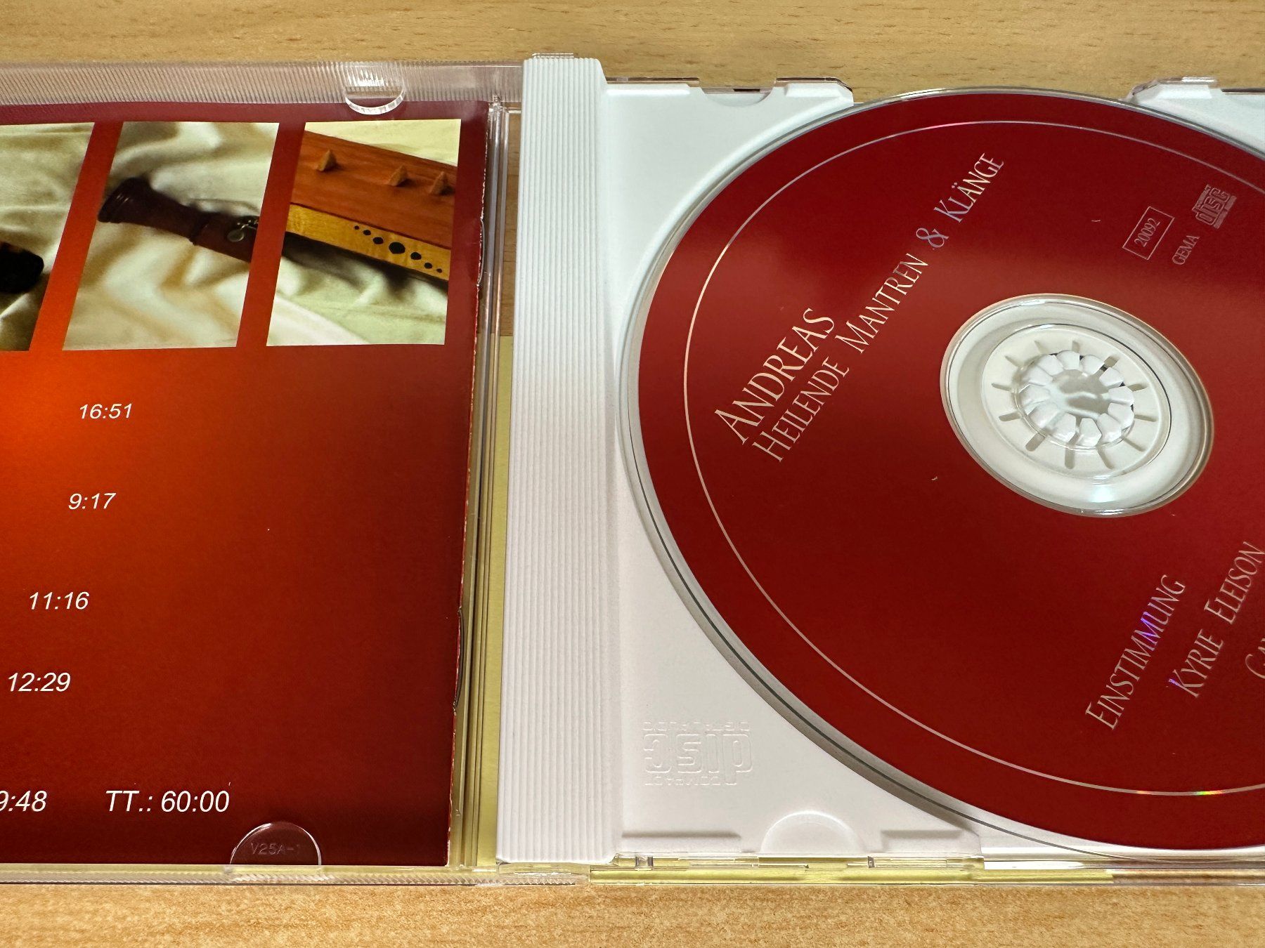 CD: N8 Andreas - Heilende Mantren & Klänge – Usato da Rikon im Tösstal venduto da Alpenmutz 2
