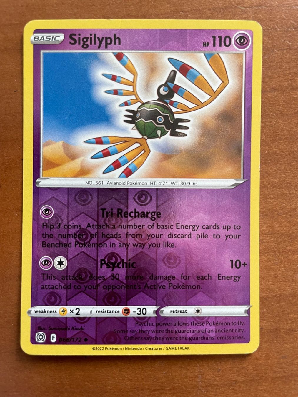 Pokémon Sammelbilder & Trading cards: Pokemon Sigilyph Reverse (Versand gratis) – Neu (gemäss Beschreibung) aus Chur von Angerson