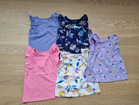 Sommer Set: 5 süsse Next T-Shirts, Grösse 86, Top Zustand