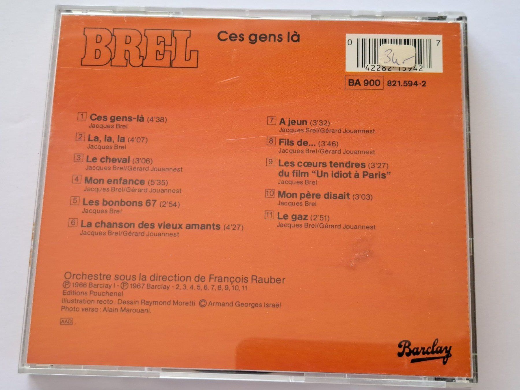 CDs: Cd Brel - Ces gens là – D'occasion à Pully par bro_n52j 1